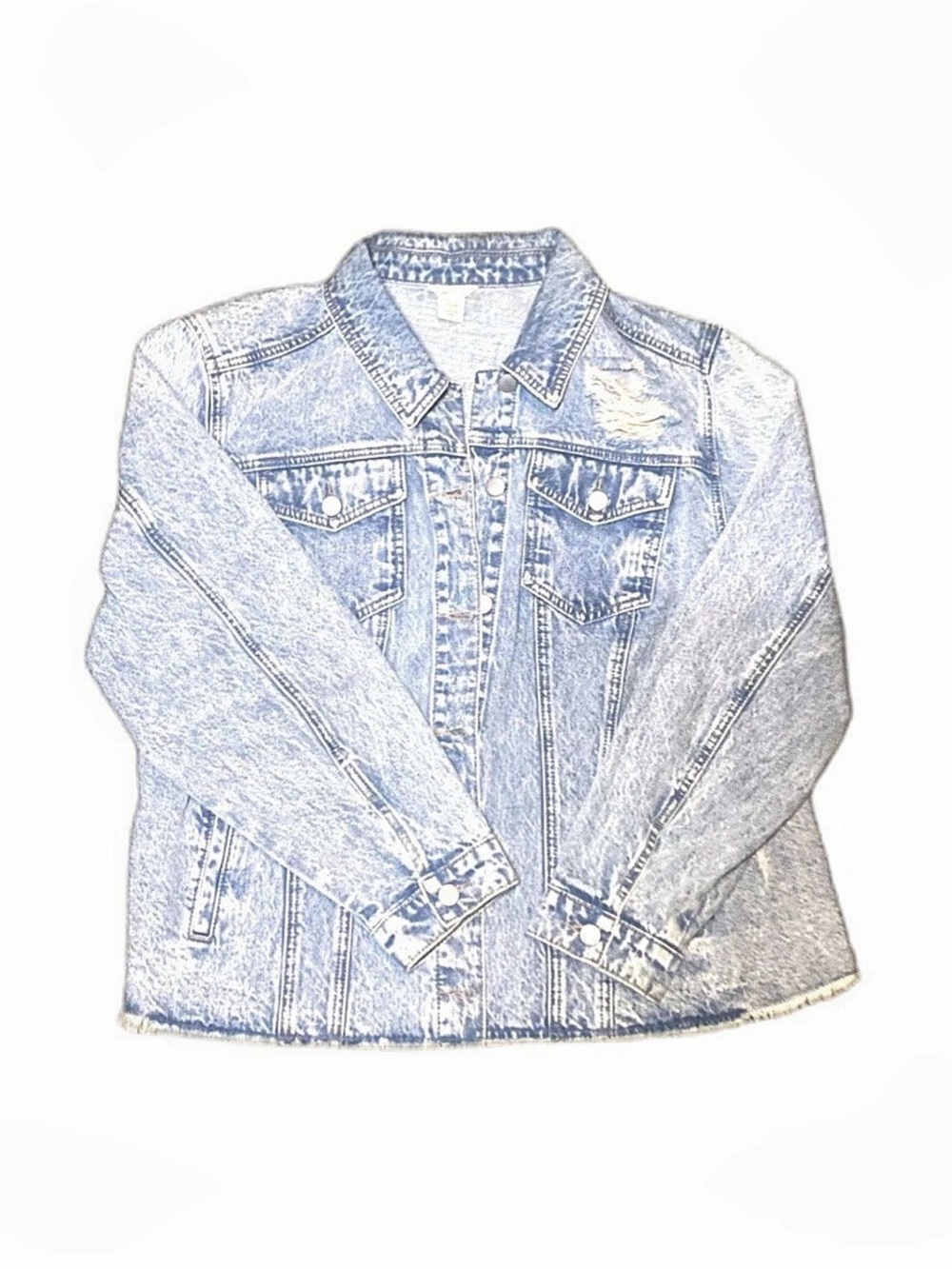 Cato Denim Jacket Blue Size 18W Like New